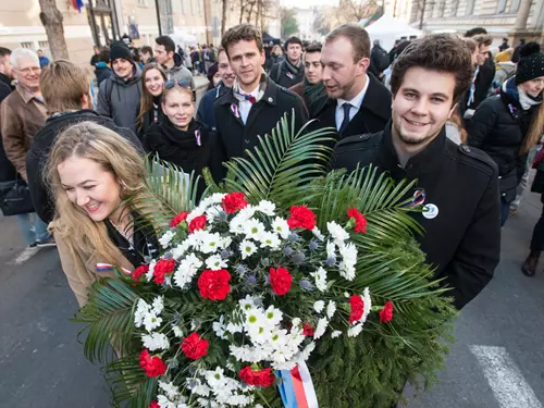 Svobodný listopad – uctění památky 17. listopadu na Vyšehradě