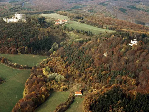 Hrad Buchlov - jeden z nejstarších a nejmohutnejších královských hradu