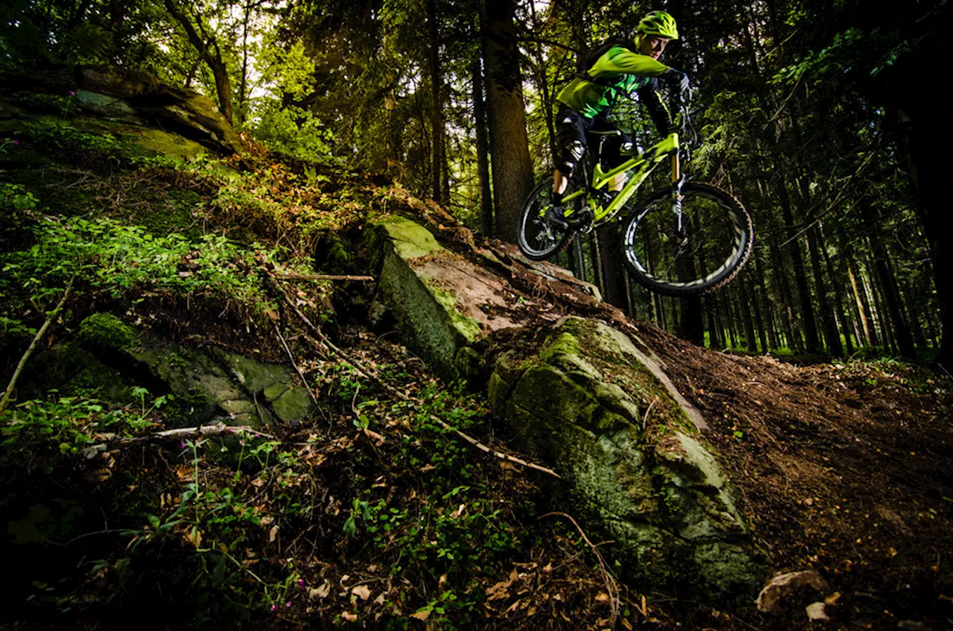 Bikepark Kopřivná v Jeseníkách