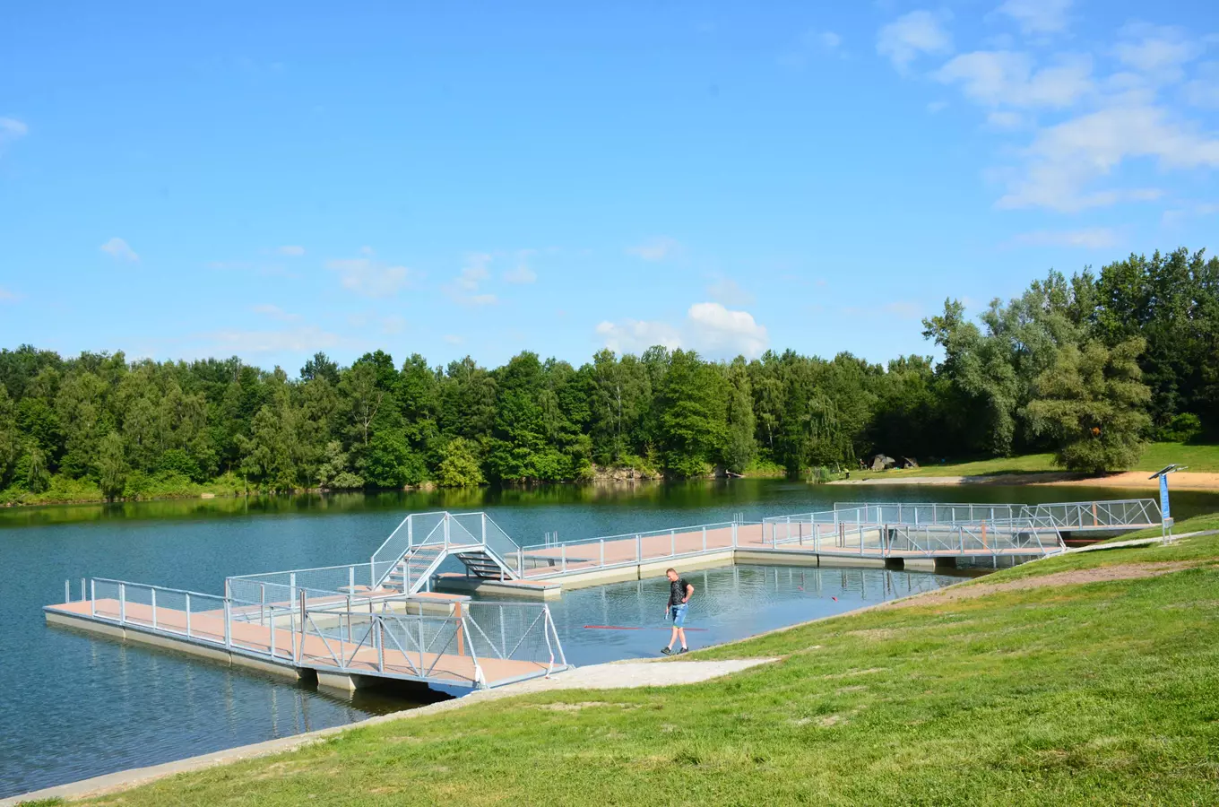 Kališovo jezero v Bohumíně