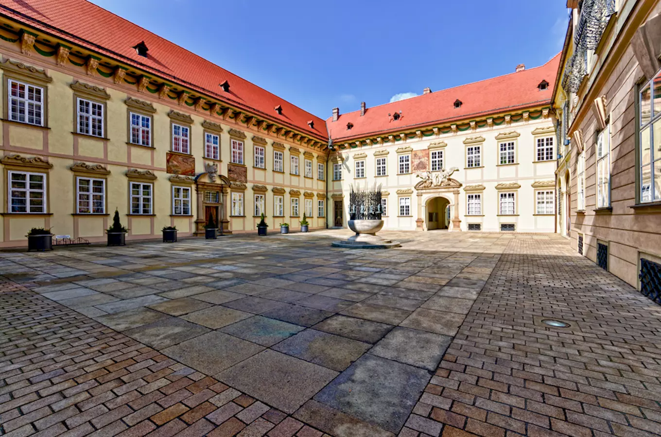 Barokní Nová radnice v Brně