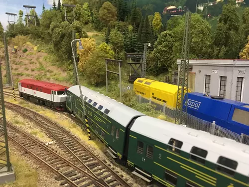 Výstava modelové železnice v Roztokách
