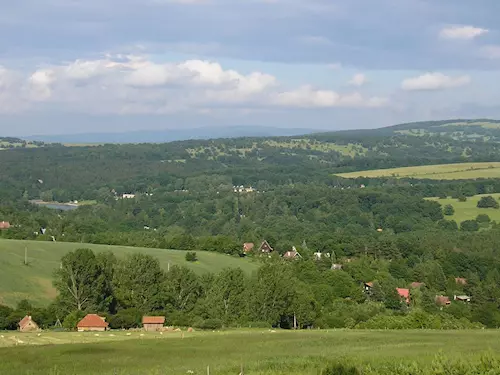 Bílé Karpaty z Travicné
