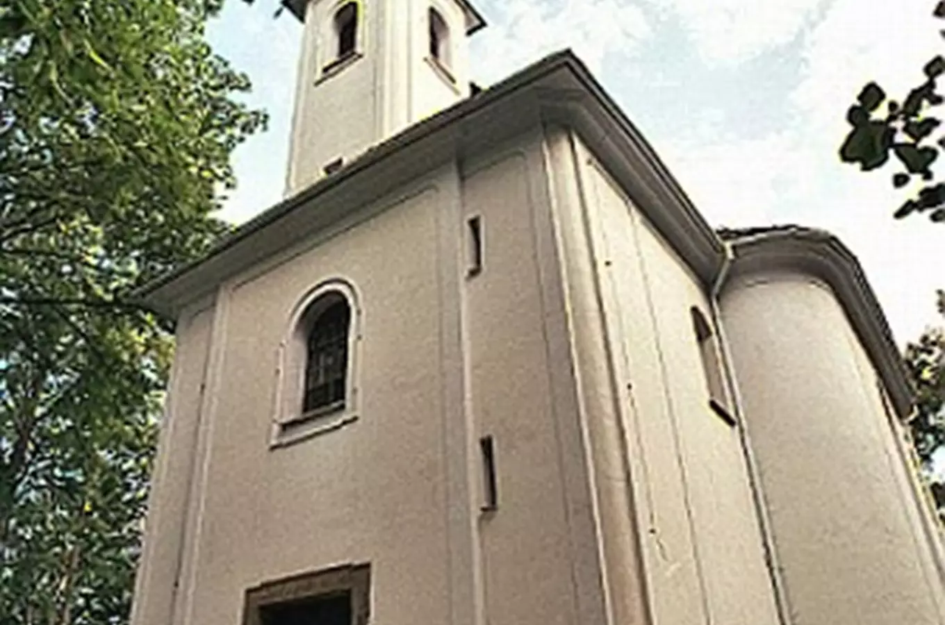 Barokní kostel Povýšení sv. Kříže v Moravském Berouně
