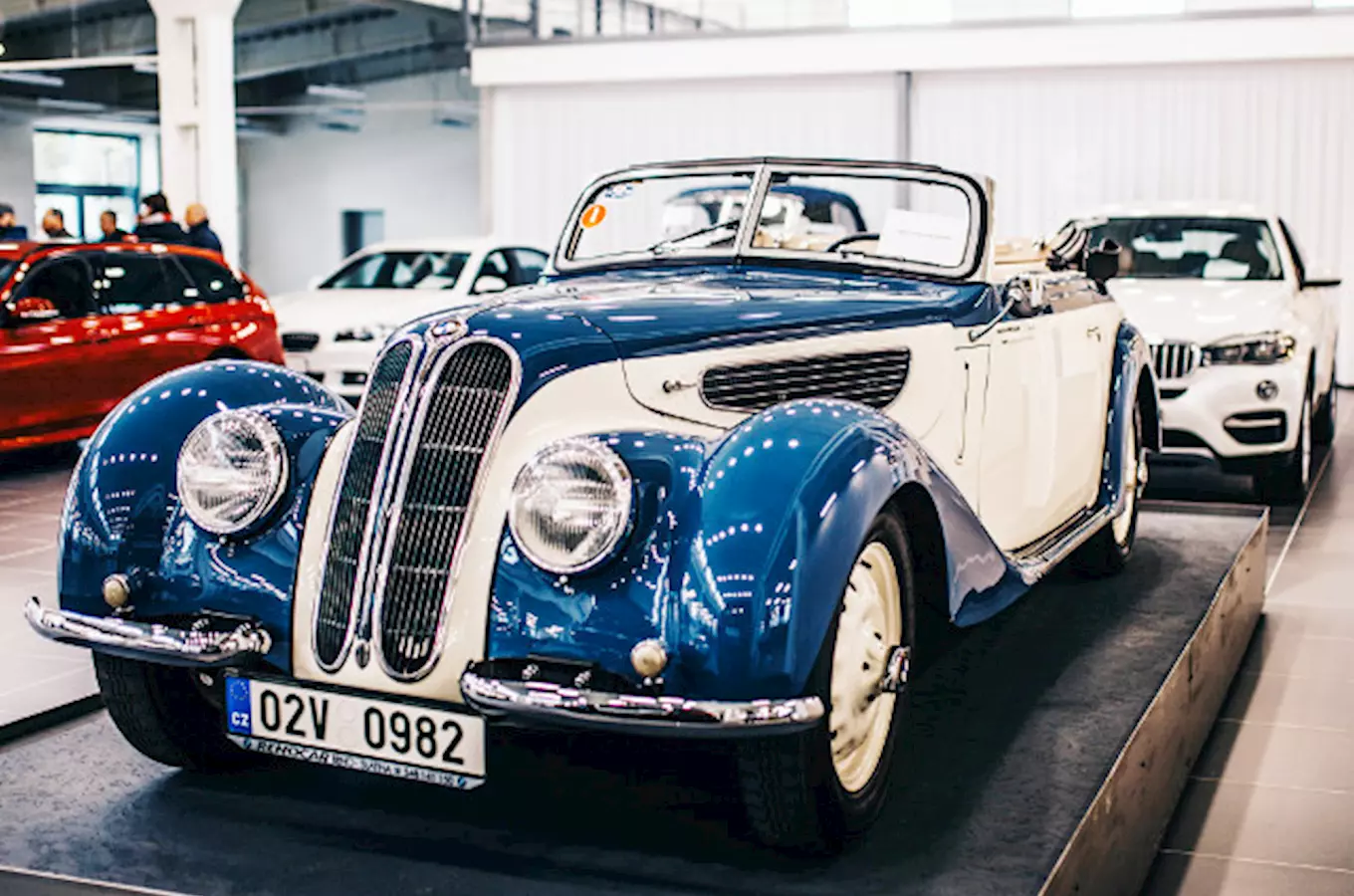 Muzeum historických vozů BMW v Brně