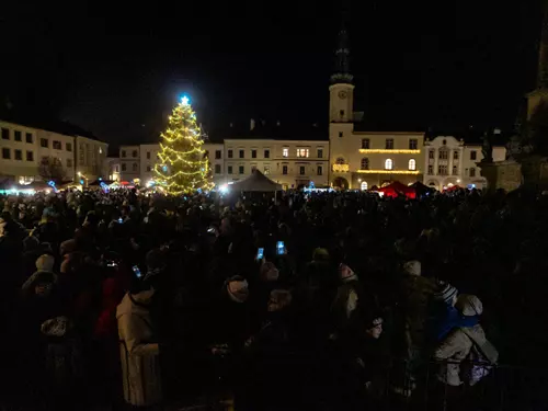 Rozsvícení vánočního stromu v Moravské Třebové 2026