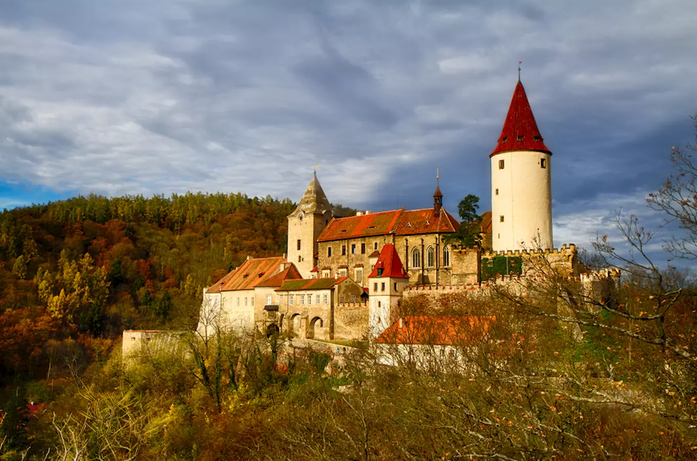 Prohlídky hradu Křivoklátu lákají po celý rok