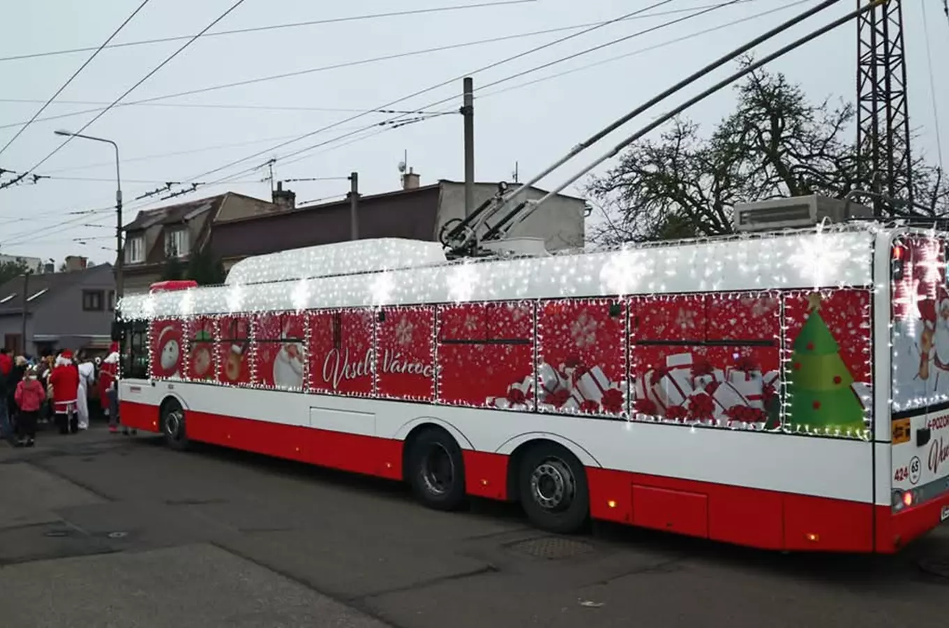 Pekelná jízda aneb Mikuláš v MHD v Ústí nad Labem