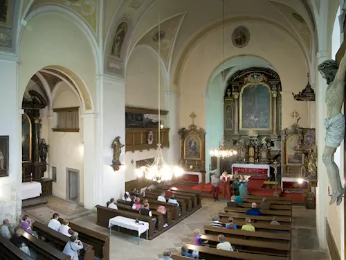 Kostel sv. Vavrince v Rumburku. Foto Jirí Stejskal