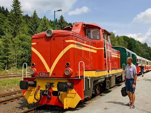 Trať Tanvald – Harrachov – jediná ozubnicová trať v České republice