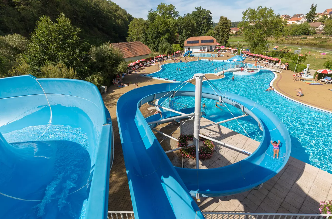 Městské koupaliště Hluboká nad Vltavou