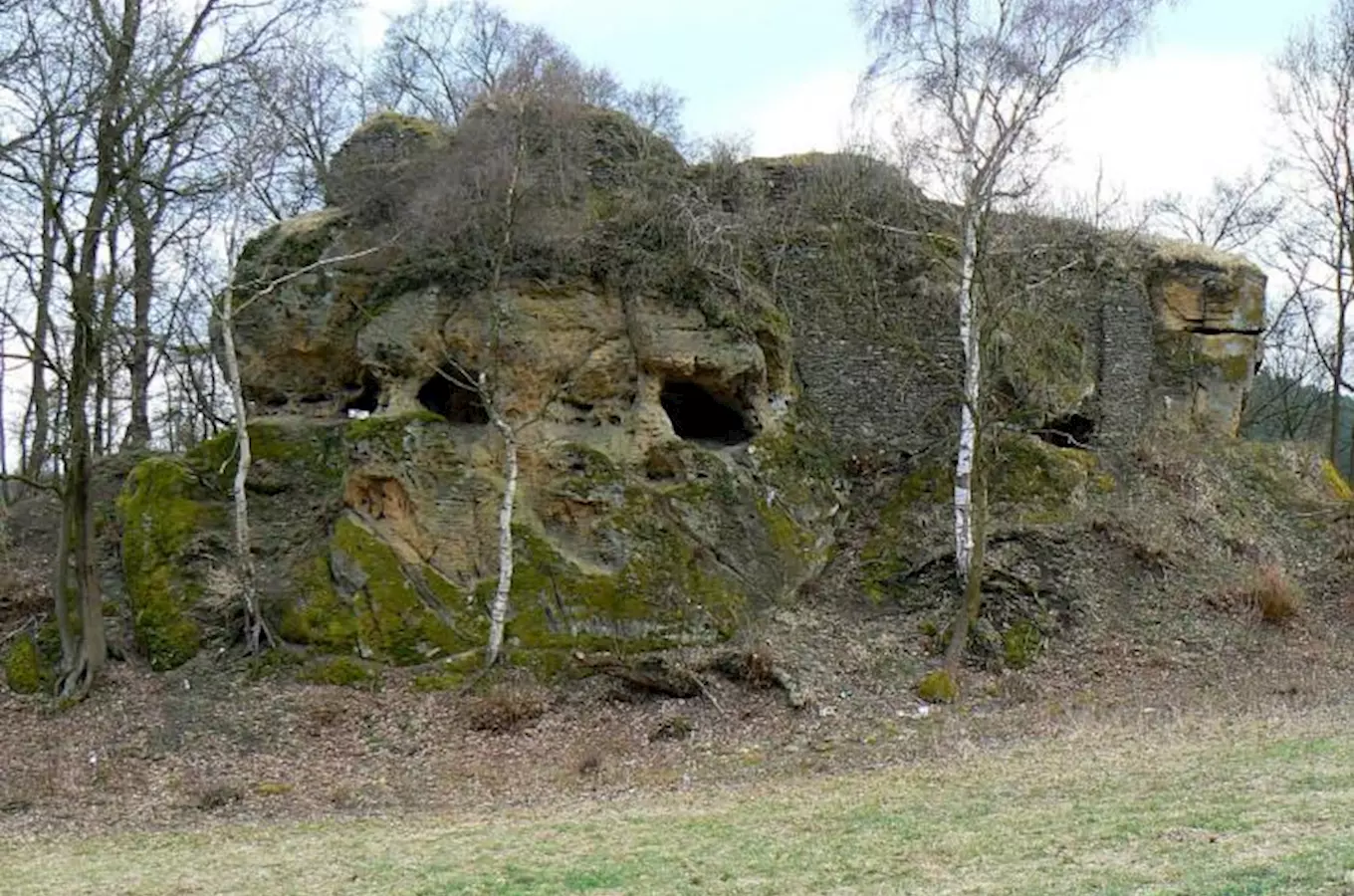 Zřícenina hradu Hřídelík 