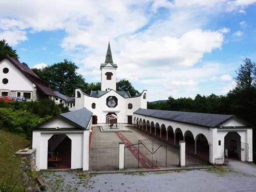 Poutní místo Maria Hilf v Jeseníkách