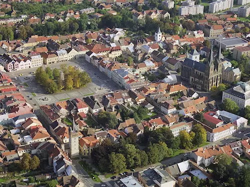 Vysoké Mýto - letecký pohled