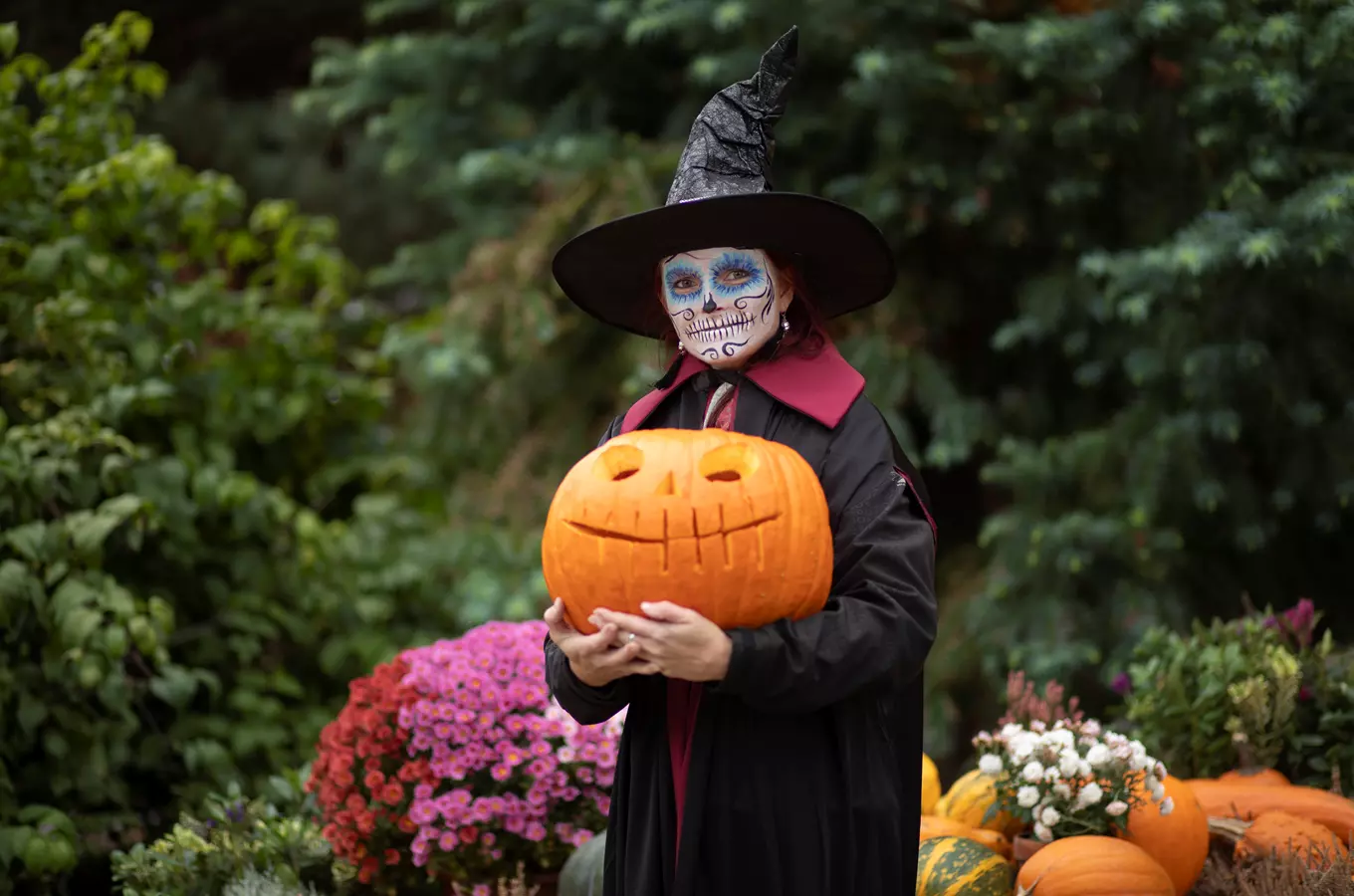 Halloween v botanické zahradě v Troji – v mexickém stylu