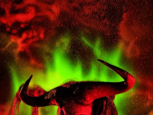 Krampus čerti ze severu v Řevničově 2026