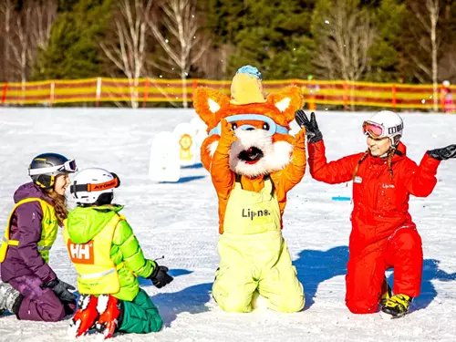 Zimní animace s lišákem Foxem ve Skiareálu Lipno