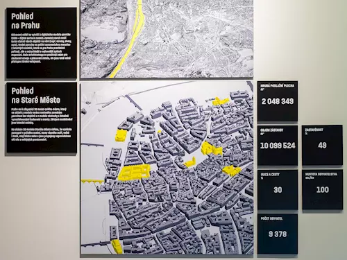 Výstava Znáte Prahu – Město v mapách, grafech a číslech