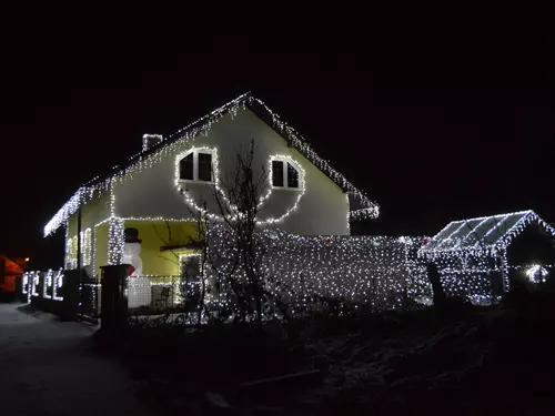 Slavnostní rozsvícení Vánočního domu Ústí nad Orlicí