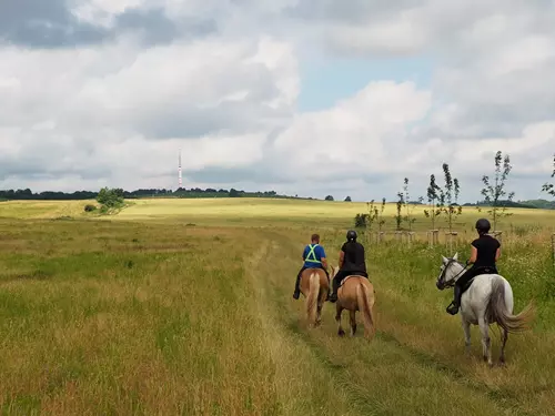 jízda přírodou s nádhernými výhledy do okolí