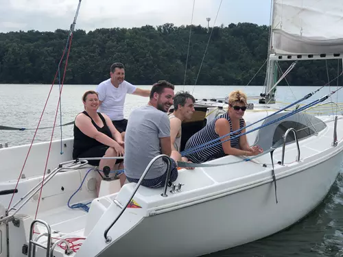 Yachting na Vranovské přehradě