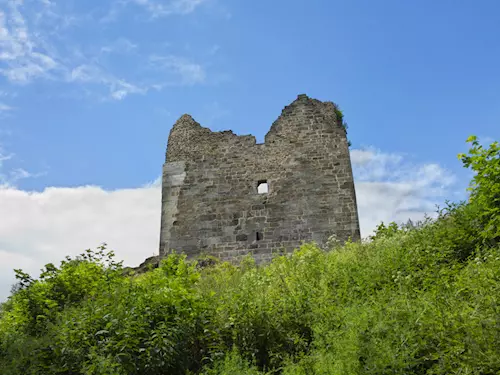 Zřícenina hradu Přimda – nejstarší kamenný hrad v Česku