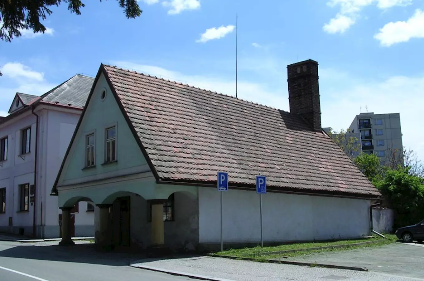Budova bývalé kovárny v Dobrušce
