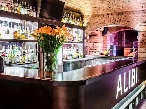 Alibi bar v centru Prahy