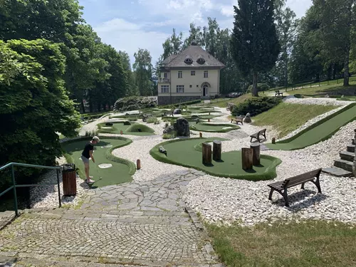 Adventure golf v Jeseníku