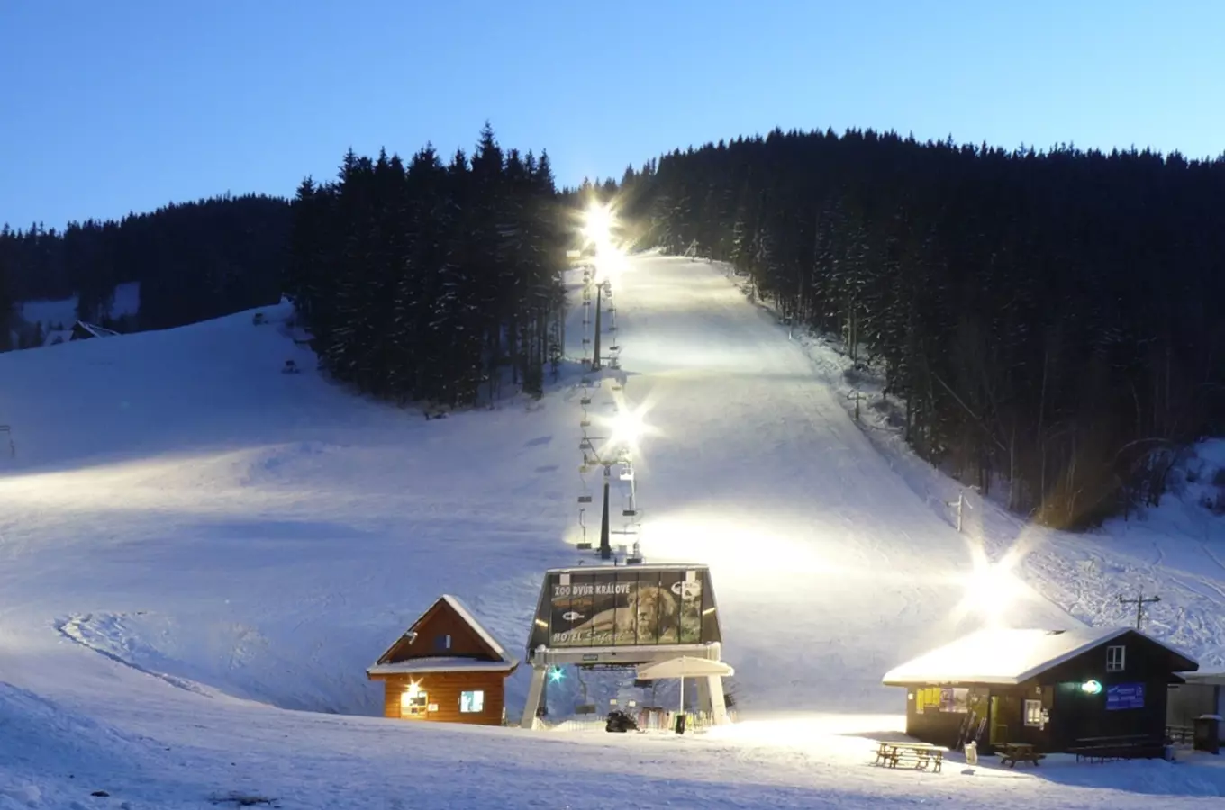 Ski areál Rališka v Horní Bečvě