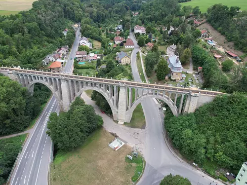 Stránovský viadukt v Krnsku