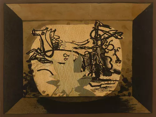 Georges Braque, Le char III, 1955