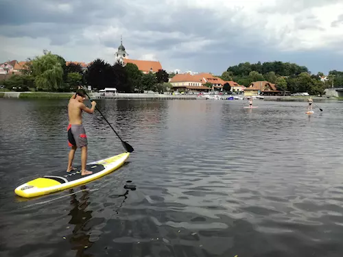 Projíždka na paddleboardu v Týne