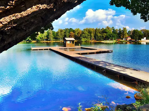 Kamencové jezero v Chomutově – jediné kamencové jezero na světě