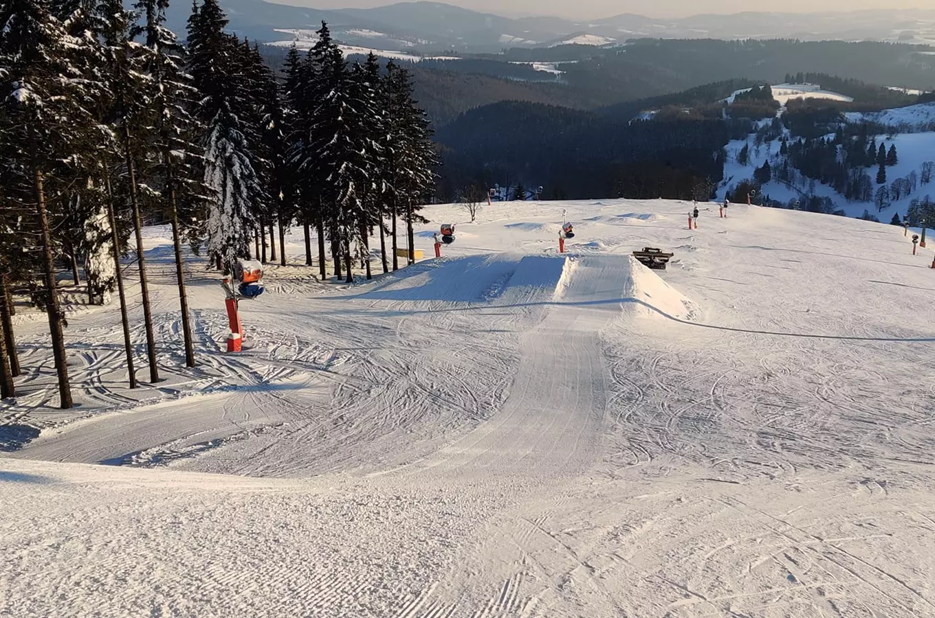 Snowpark Paprsek Staré Město pod Sněžníkem