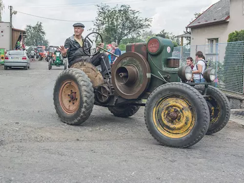 Železnohorský traktor 2017
