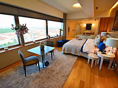 Sky Suite Hotel – luxusní ubytování na Žižkovské věži