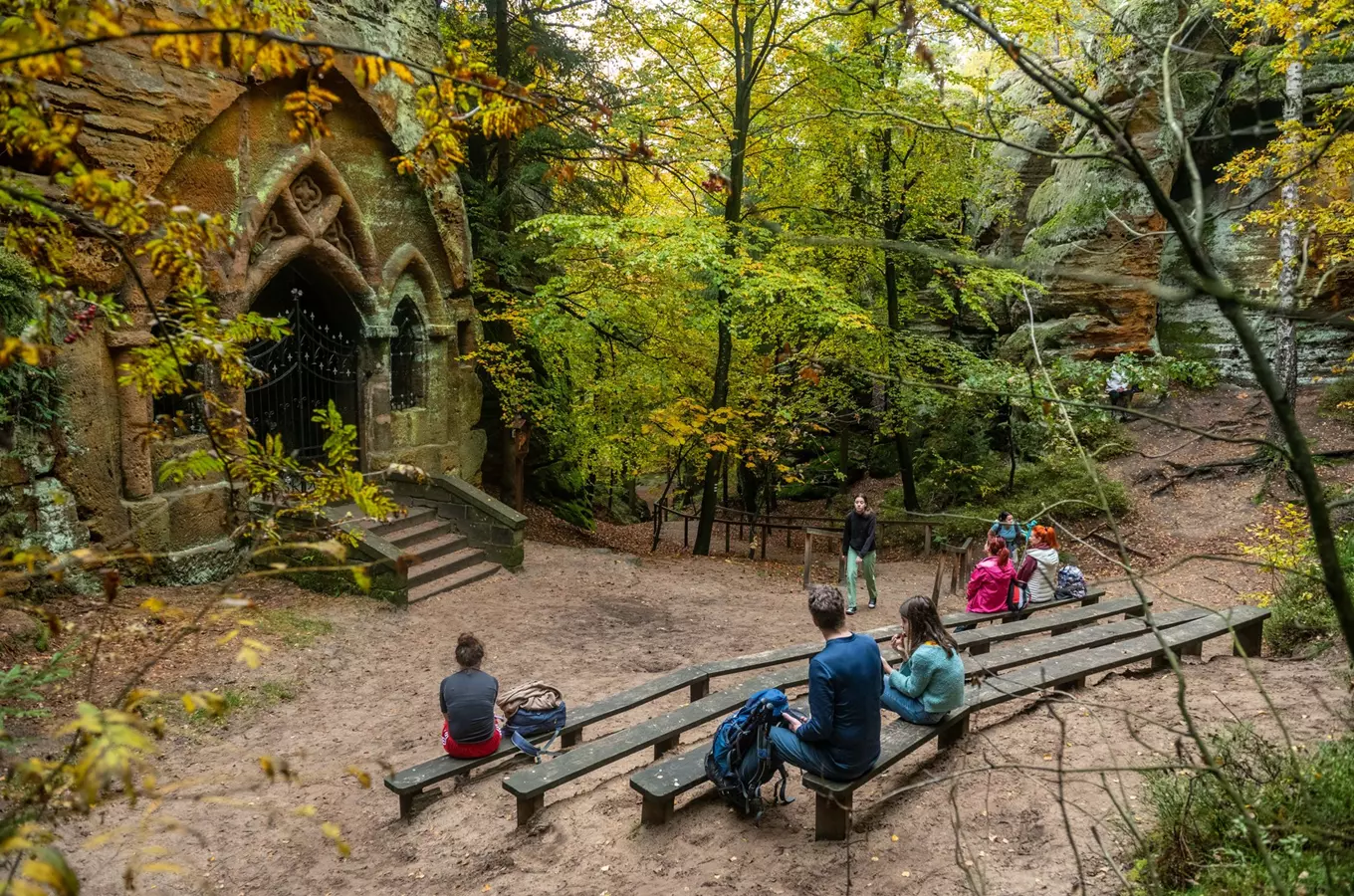 Modlivý důl u Svojkova – tajemné poutní místo