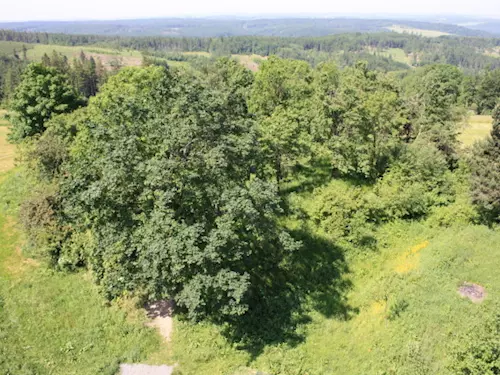 Zbytky opevnění Šance v Hradci nad Moravicí