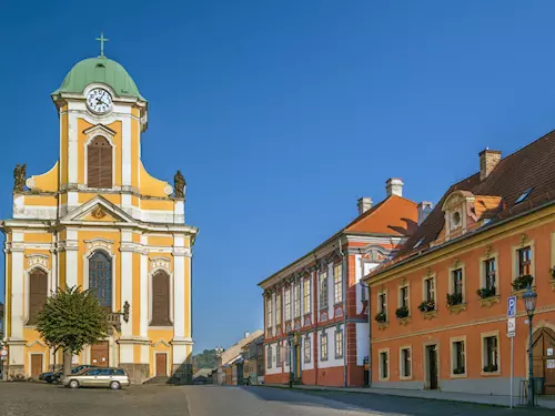 Barokní kostel sv. Petra a Pavla v Úštěku