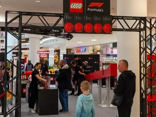 Lego Formule v OC Letňany