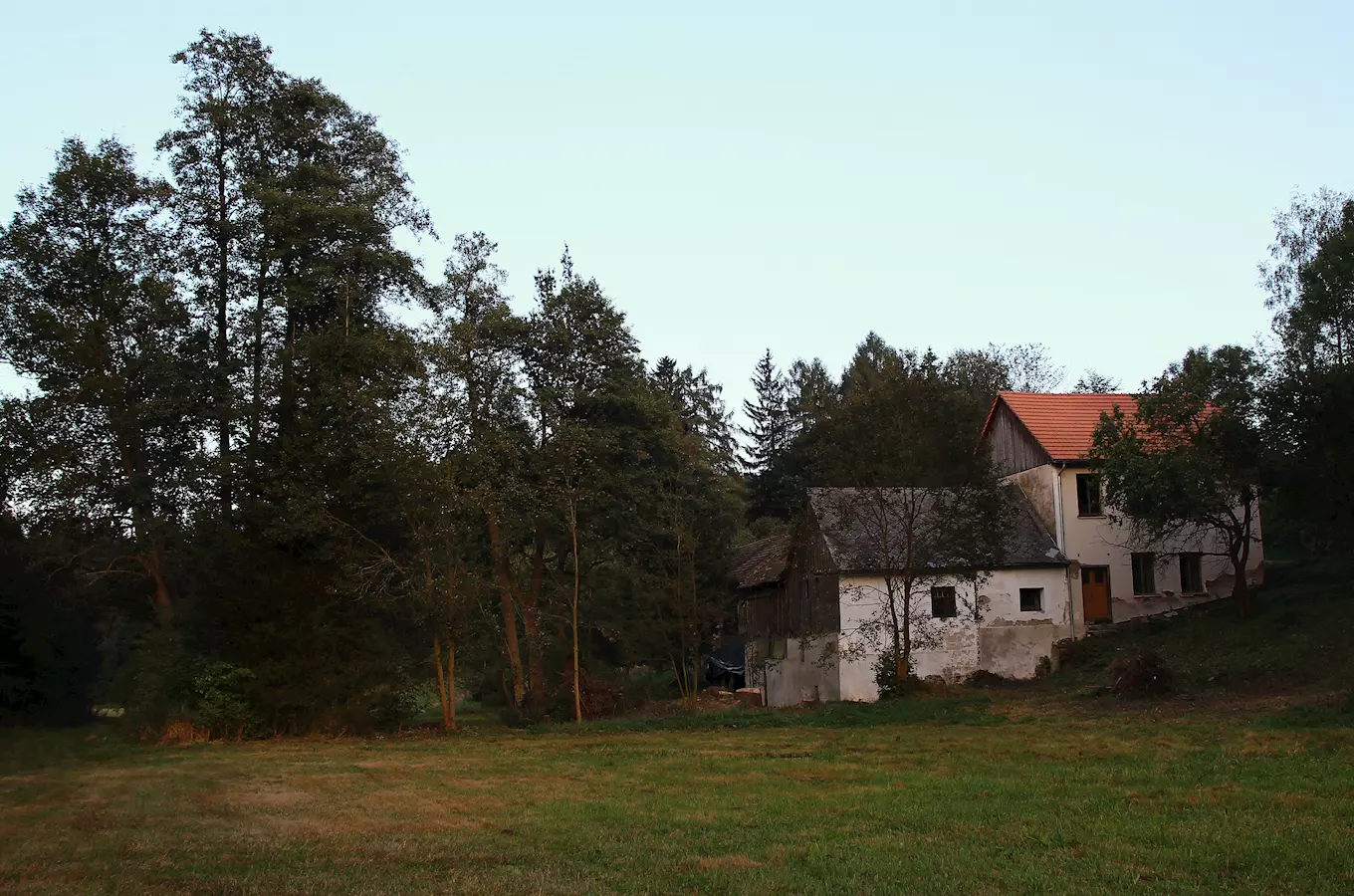 Křížův mlýn s pilou a technologickým vybavením v Lidmaňce