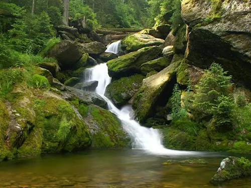 Vodopád Bílá strž – největší šumavský vodopád