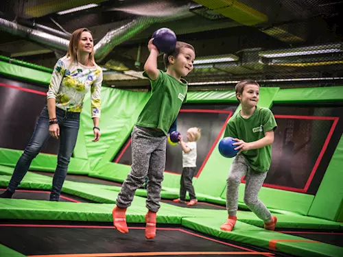 Rodinné zábavní a adrenalinové centru Fly Zone Park v Hradci Králové