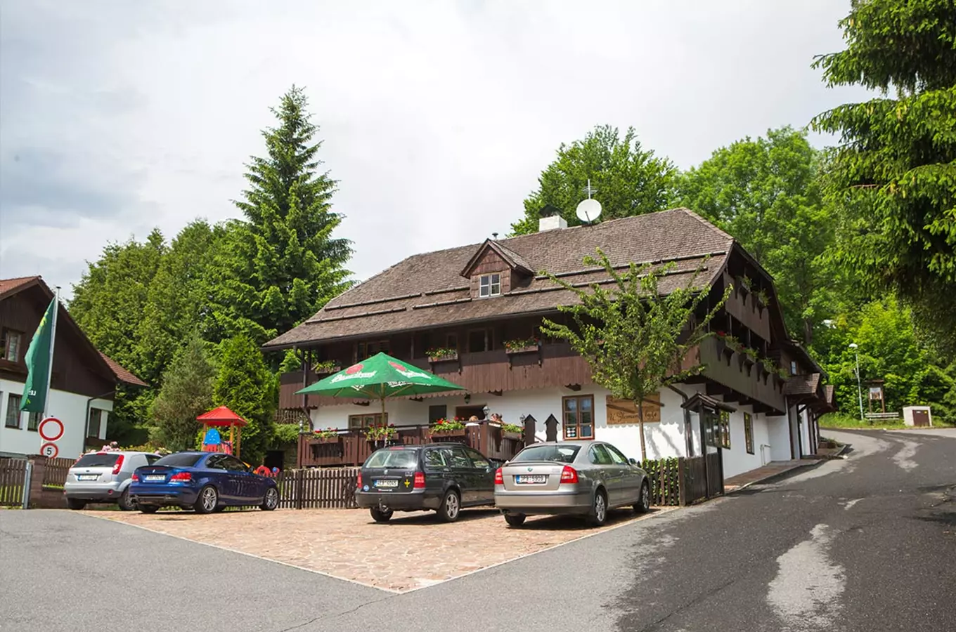 Panzion a restaurace U zlomený lyže