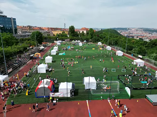 Sportovní den dětí na Pražačce 2025