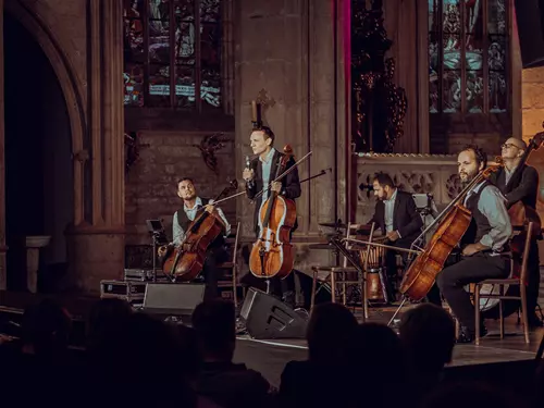 Prague Cello Quartet na zámku Jindřichův Hradec