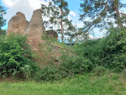 Zřícenina hradu Vrškamýk