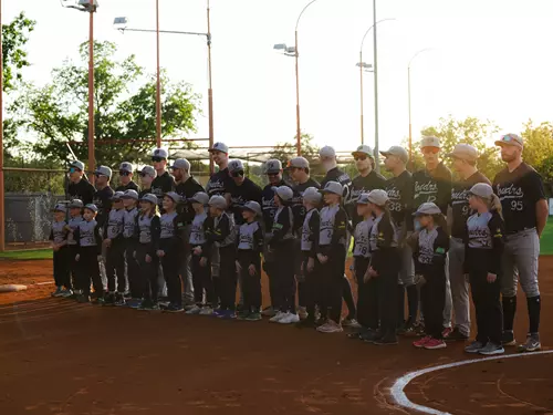 Softballové utkání juniorů o třetí místo v Extralize juniorů