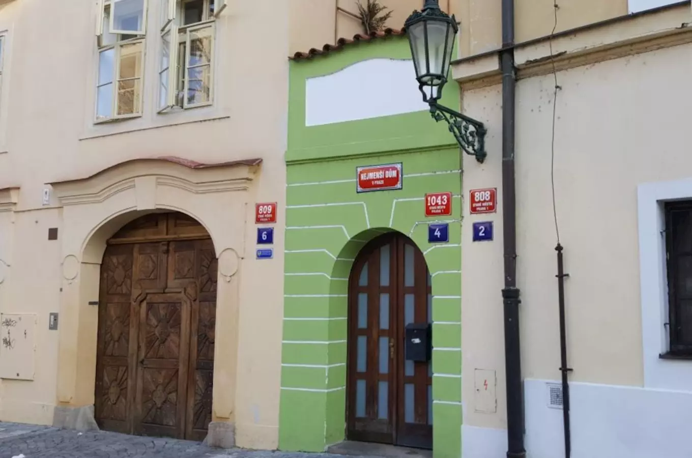 Nejmenší pražský dům